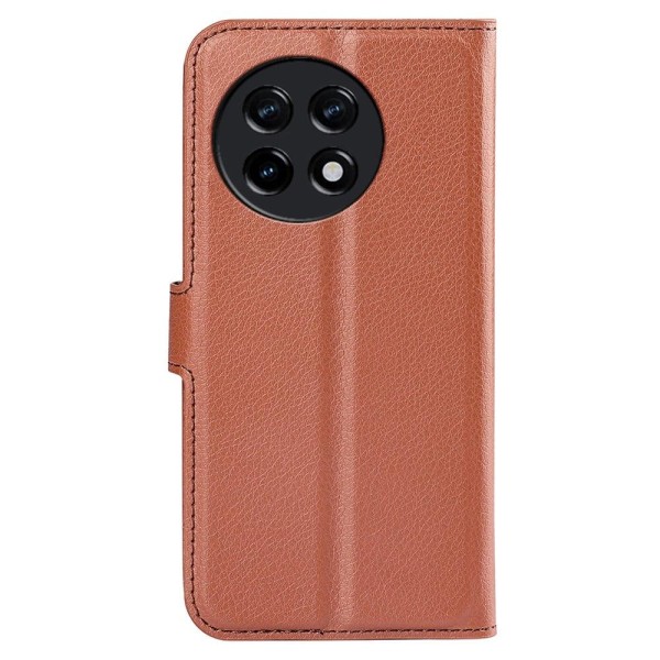 Klassisk OnePlus 11R / Ace 2 Flip Etui - Brun Brown