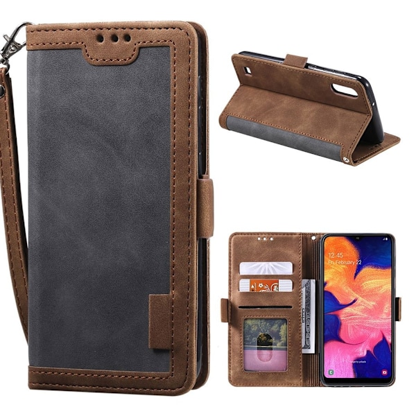 Surburbian Samsung Galaxy A10 flip etui - Grå Silver grey