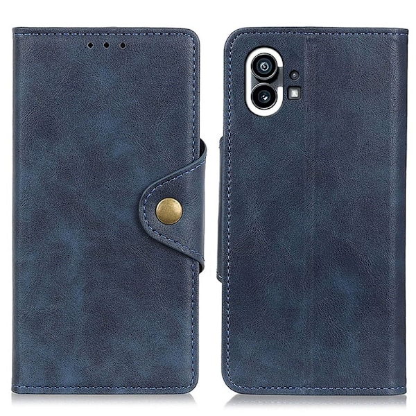 Alpha Nothing Phone (1) Flip Etui - Blå Blue