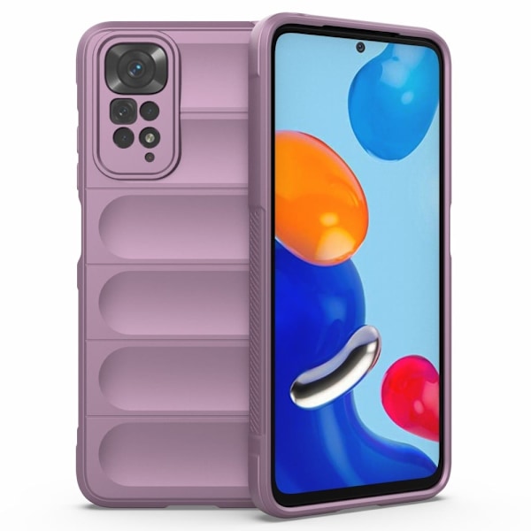 Blødt grebsformet cover til Xiaomi Redmi Note 11S / Xiaomi Redmi Note 11 - Lilla Purple
