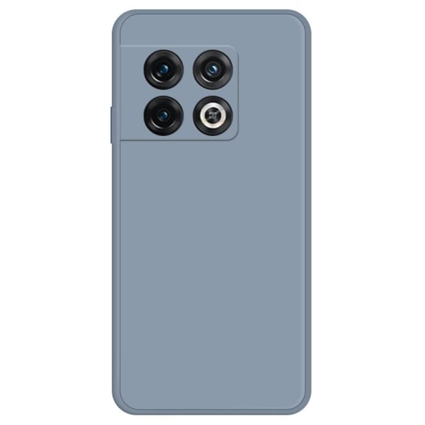 Beveled anti-drop rubberized cover for OnePlus 10 Pro - Grey Blu Blå