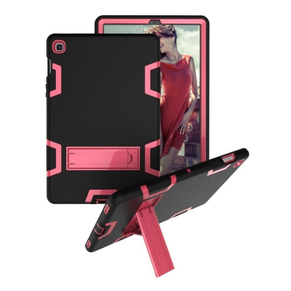 Samsung Galaxy Tab S5e stødsikkert hybridcover - sort / lyserød Pink