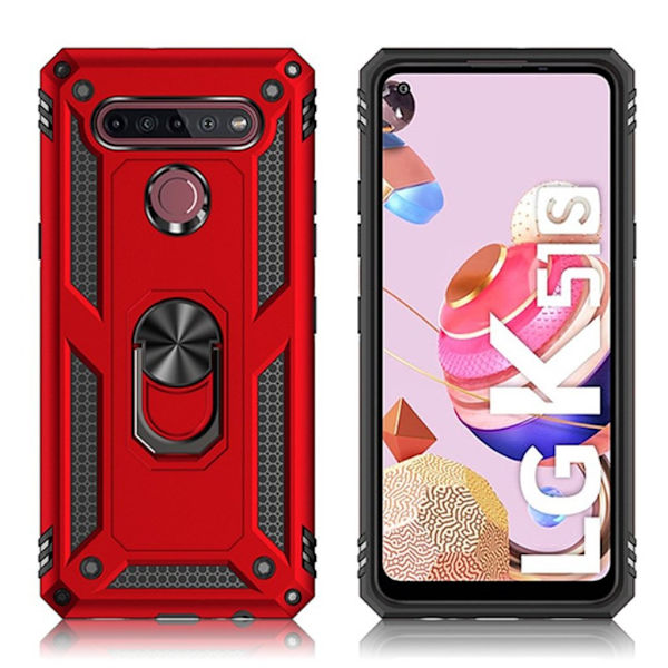 Bofink Combat LG K51S etui - rød Red