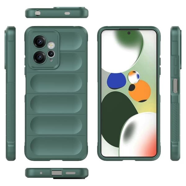 Deksel med mykt grep for Xiaomi Redmi Note 12 - Grønn Green
