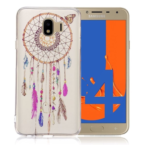 Samsung Galaxy J4 (2018) trykt mønster tyndt etui - Drømmefanger Multicolor
