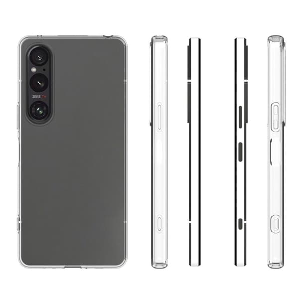Erittäin ohut läpinäkyvä kotelo Sony Xperia 1 VI Transparent
