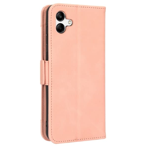 Modernt Samsung Galaxy A04 fodral med plånbok - Rosa Rosa