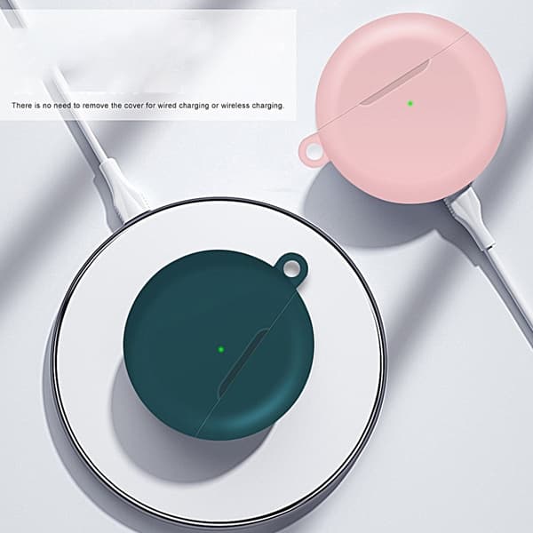 Huawei Freebuds 4 silikonetui til øretelefoner - Rosa Pink