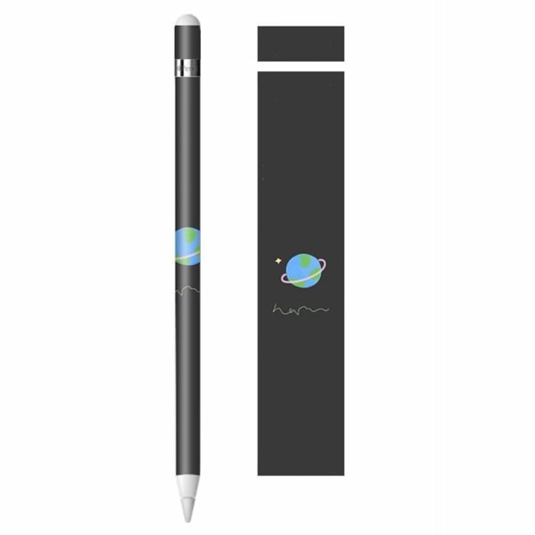 Apple Pencil coolt klistermärke - Jorden Svart