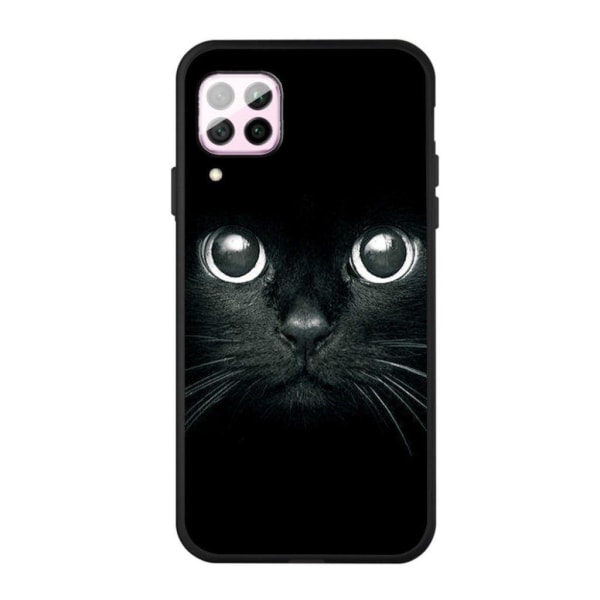 Imagine Huawei P40 Lite / Nova 6 SE Cover - Kat Black