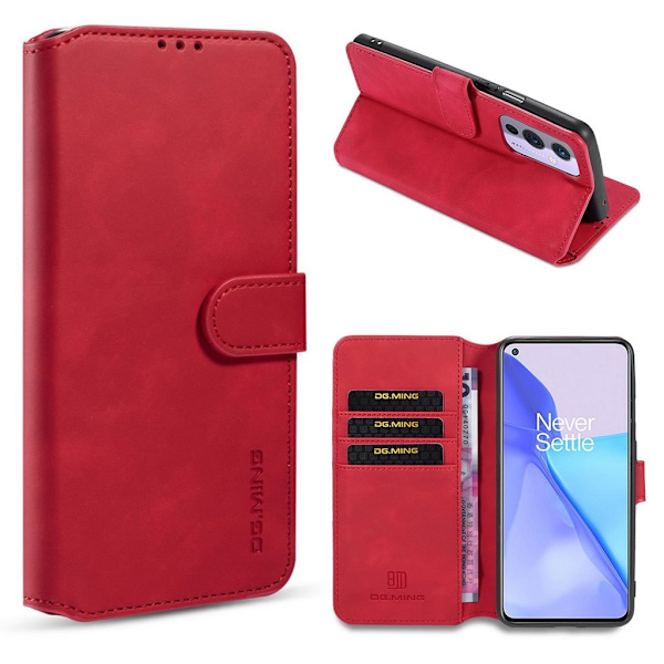 DG.MING OnePlus 9 retrokuoret - Punainen Red
