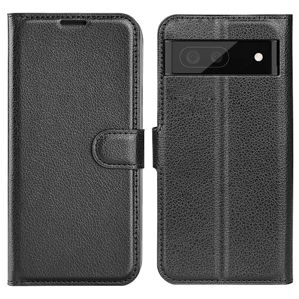 Classic Google Pixel 6a Läppäkotelo - Musta Black