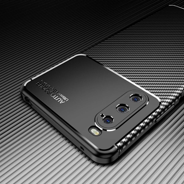 Carbon Shield Sony Xperia 10 IV skal - Blå Blå
