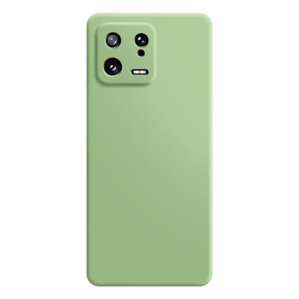 Avfasat gummerat anti-droppskydd för Xiaomi 13 - Grön Grön