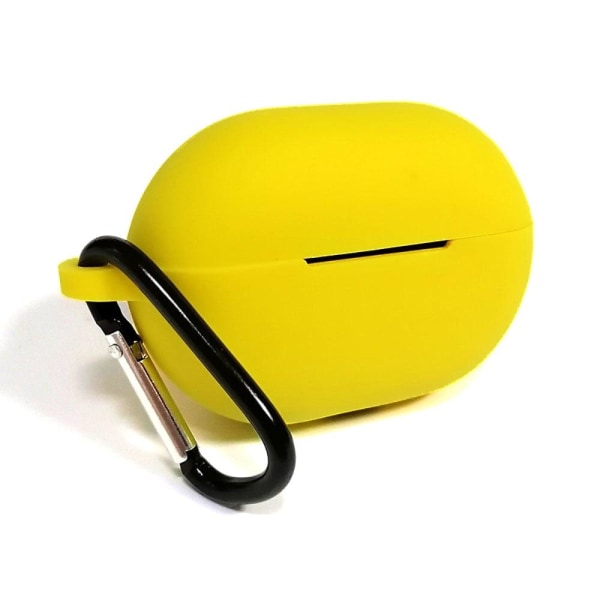 Huawei FreeBuds Pro 2 simple silicone case with buckle - Yellow Yellow