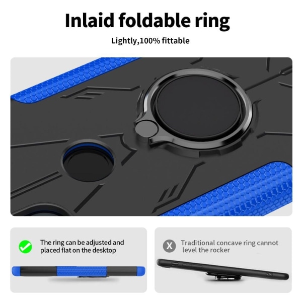 Magneettikannattimella varustettu potkulaudan suojus Motorola Moto G41 / G31 - Punainen Red