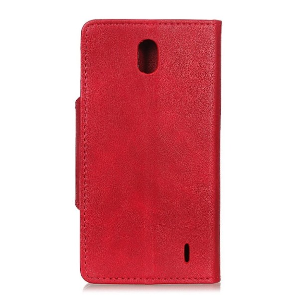 Alpha läder Nokia 1 Plus fodral - Röd Röd