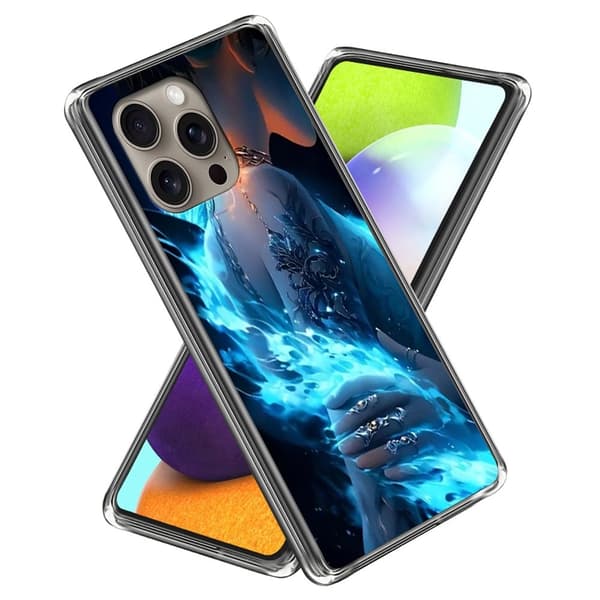 Vibe iPhone 16 Pro Max cover - Fantasy-Landskab Blue