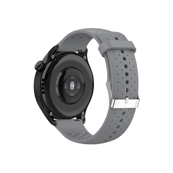 22mm silikoni pikavapautuva kellohihna Huawei-kelloon - Harmaa Silver grey