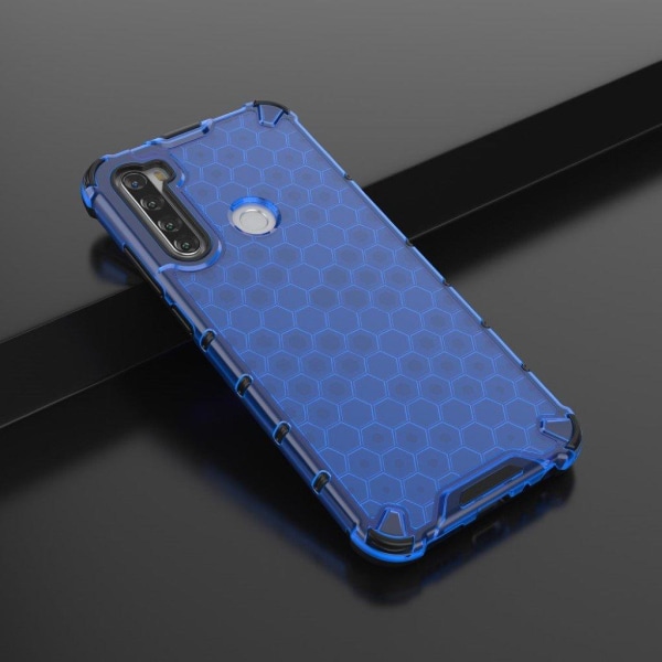 Bofink Honeycomb Xiaomi Redmi Note 8T cover – Blå Blue