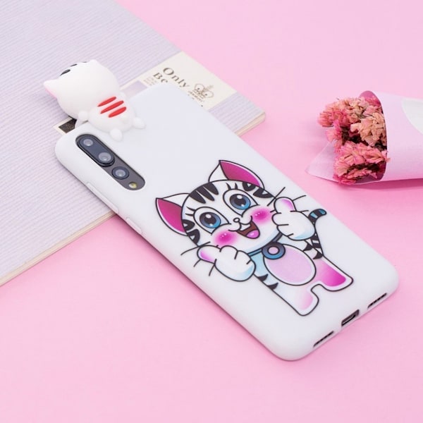 Huawei P20 Pro mobilskal TPU material skyddande elastiskt 3D mönster - Tiger multifärg