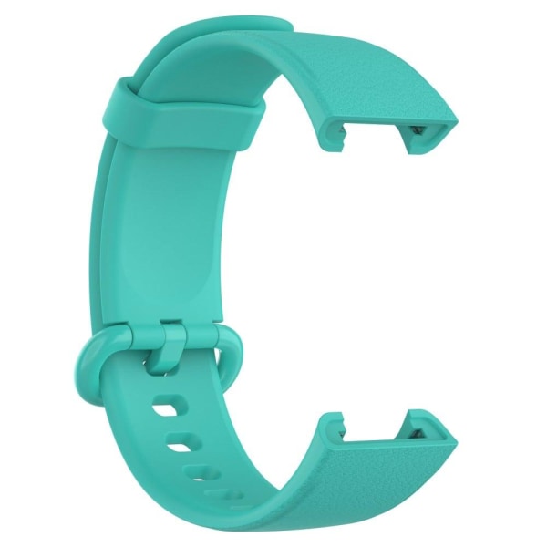 Xiaomi Redmi Watch silicone litchi watch strap - Teal Green Grön