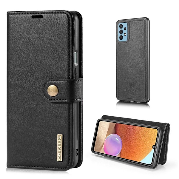 DG.Ming 2-i-1 Samsung Galaxy A32 fodral - Svart Svart