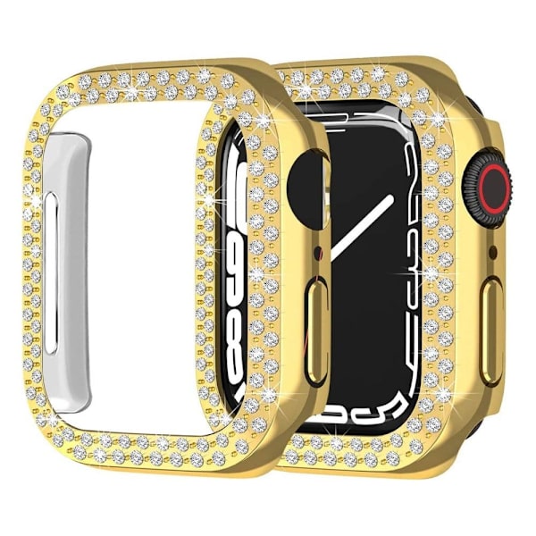 Apple Watch SE 2022 (40 mm) strassdekorationsfodral - Guld Guld