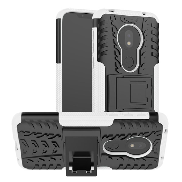 Offroad Motorola Moto G7 Play skal - Vit Vit