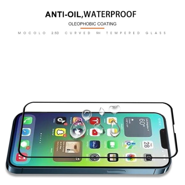 MOCOLO HD karkaistu lasi näytönsuoja iPhone 14 Plus Transparent