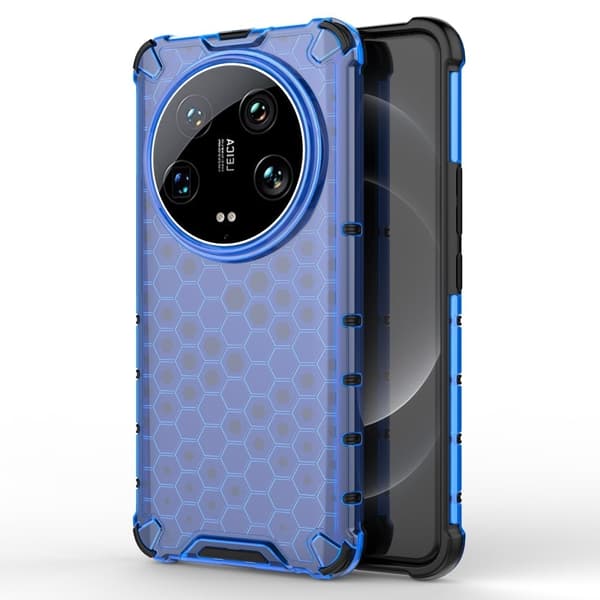 Bofink Honeycomb Xiaomi 14 Ultra skal - Blå Blå