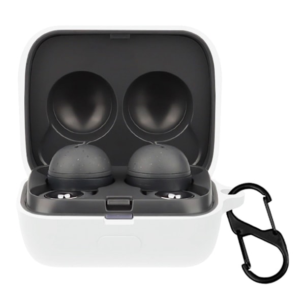 Sony LinkBuds silikonetui med spenne - Hvit White
