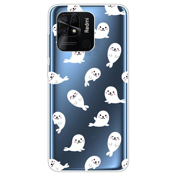 Deco Xiaomi Redmi 10C Etui - Seler White