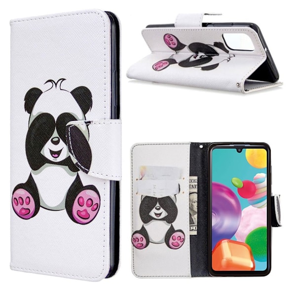 Wonderland Samsung Galaxy A41 kotelot - vauva panda Multicolor