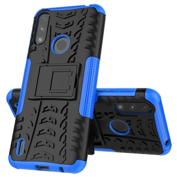 Offroad Motorola Moto E7 Power kotelot - Sininen Blue
