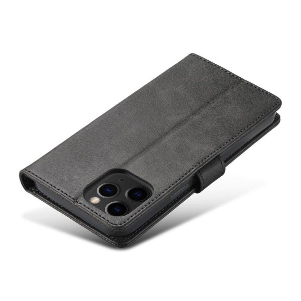 LC.IMEEKE iPhone 12 Mini Flip Case - Grey Silver grey