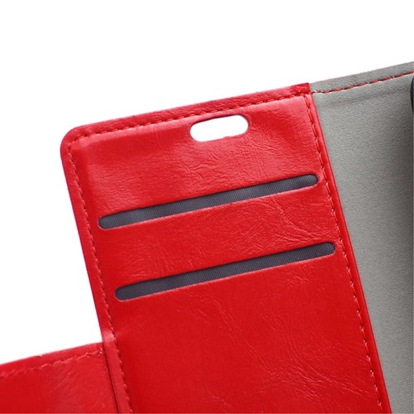 Garborg LG G4 Stylus Læder Etui - Rød Red