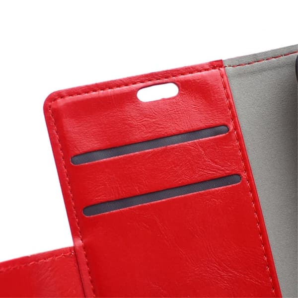 Garborg LG G4 Stylus Lær Etui - Rød Red
