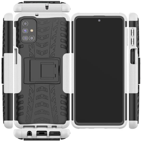 Offroad Samsung Galaxy M31s kotelot - Valkoinen White