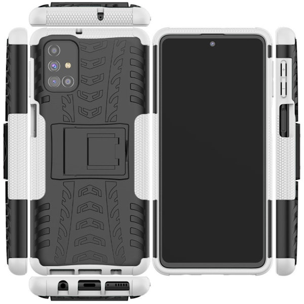 Offroad Samsung Galaxy M31s skal - Vit Vit