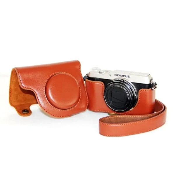 Olympus SH-2 ja SH-1 klassinen kamerakotelo - Ruskea Brown 1aa7 | Brown |  Imitationsläder | Fyndiq