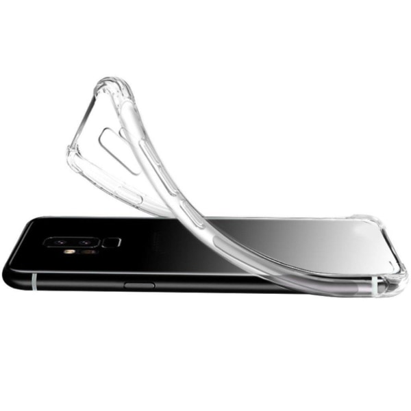 IMAK Sony Xperia 1 Läder känsla fodral - Genomskilnig Transparent