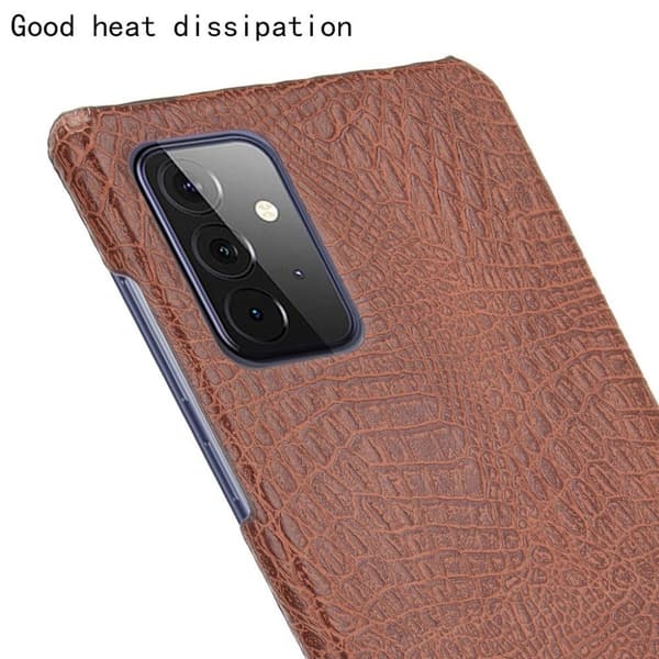 Krokokotelo - Samsung Galaxy A72 5G - Ruskea Brown