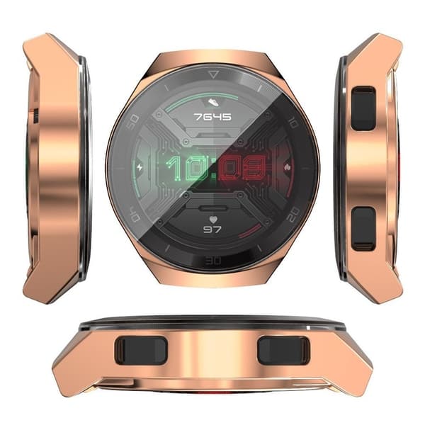 Huawei Watch GT 2e galvaniseringsetui - Rødguld Pink