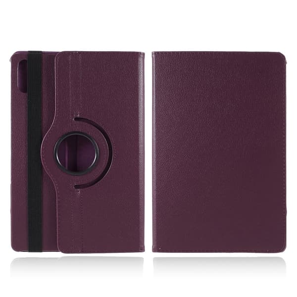 Lenovo Tab P11 Pro 360 roterbart læderetui - Lilla Purple