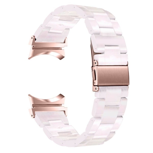 Cool resin style watch strap for Samsung Galaxy Watch 4 - Light Rosa