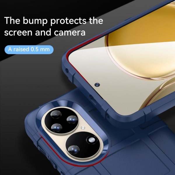 Rugged Shield Etui Huawei P50 Pro - Blå Blue