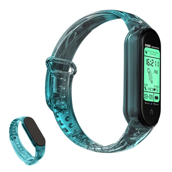 Xiaomi Mi Smart Band 4 / 3 cool farveændring urrem - Blå Blue