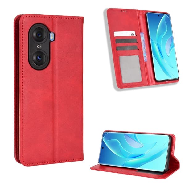 Bofink Vintage Honor 60 Pro Nahkakotelo - Punainen Red