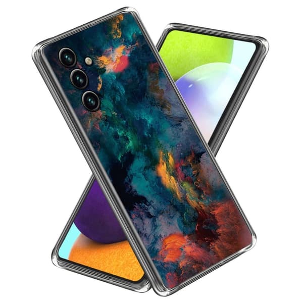 Deco Samsung Galaxy M14 Etui - Rosy Skyer Multicolor